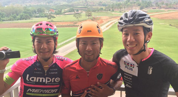 Nason Thai training camp 2016 with Japanese professional riders