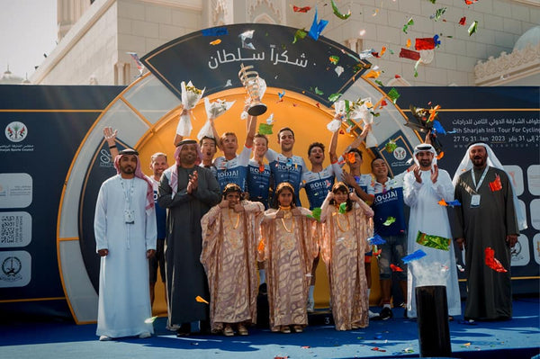 GC Winner and GC Team winner of  Sharjah Tour, 2023 Dubai UAE.